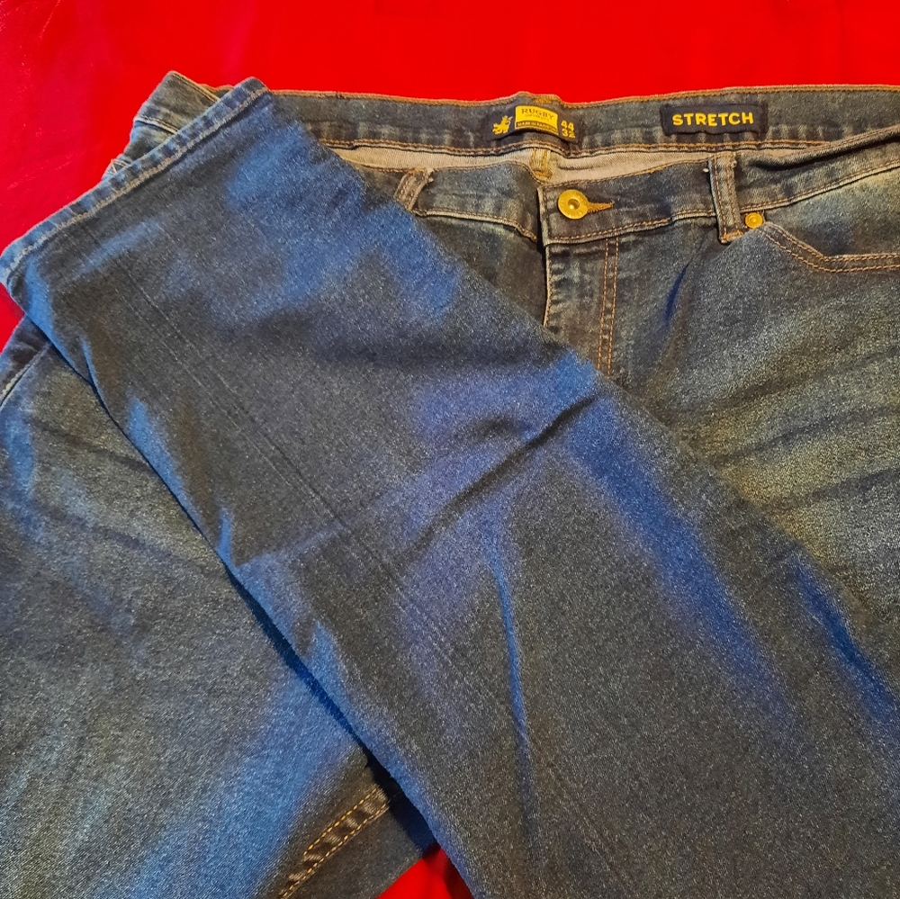 Blue Stretch Men's Jeans